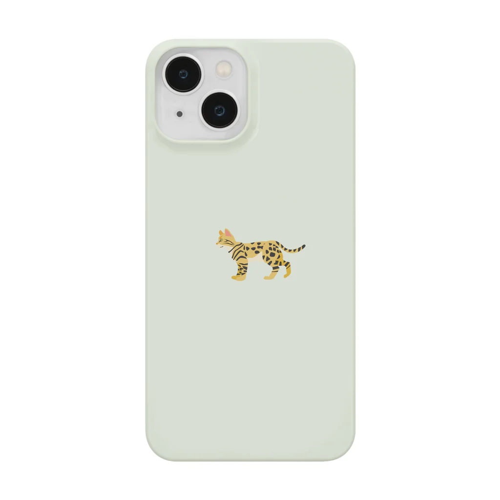 orange_honeyの猫1-12 ベンガル猫 Smartphone Case