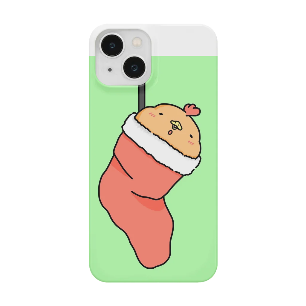 おいしいチキンのクリスマス仕様のにわとり Smartphone Case