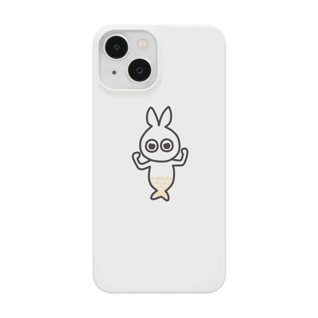 ぷなりつのうさぎマーメイド(イエロー) Smartphone Case