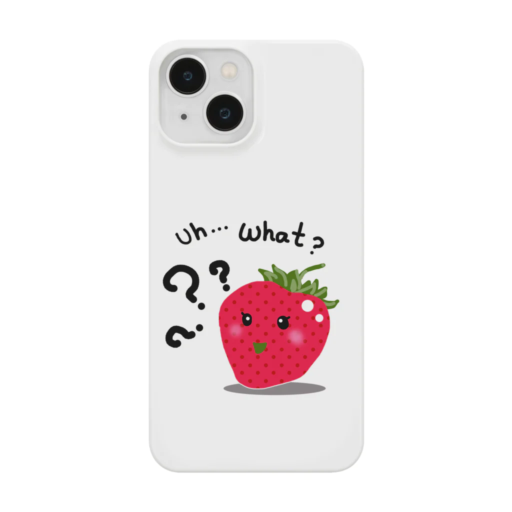 MZグラフィックスのいちご　What？ Smartphone Case