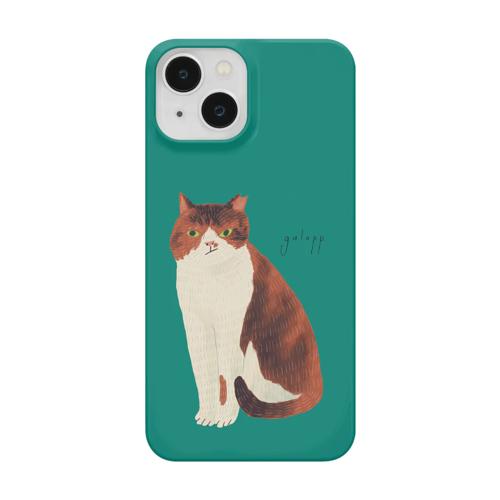 ネコノートショップ（neco-note shop）のギャロップ（ねこひげハウス） Smartphone Case