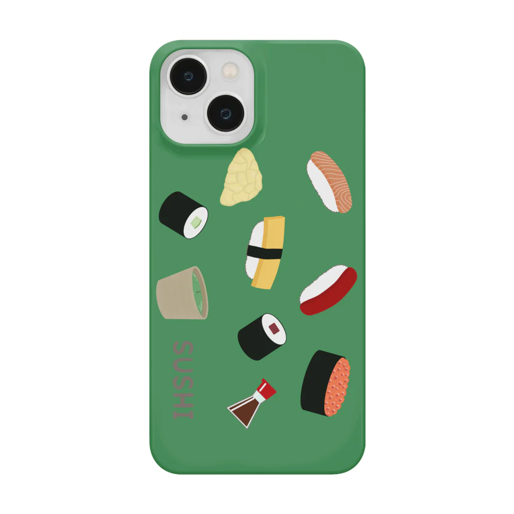 Mrs.Bean/ミセスビーンのSUSHI/スマホケース Smartphone Case