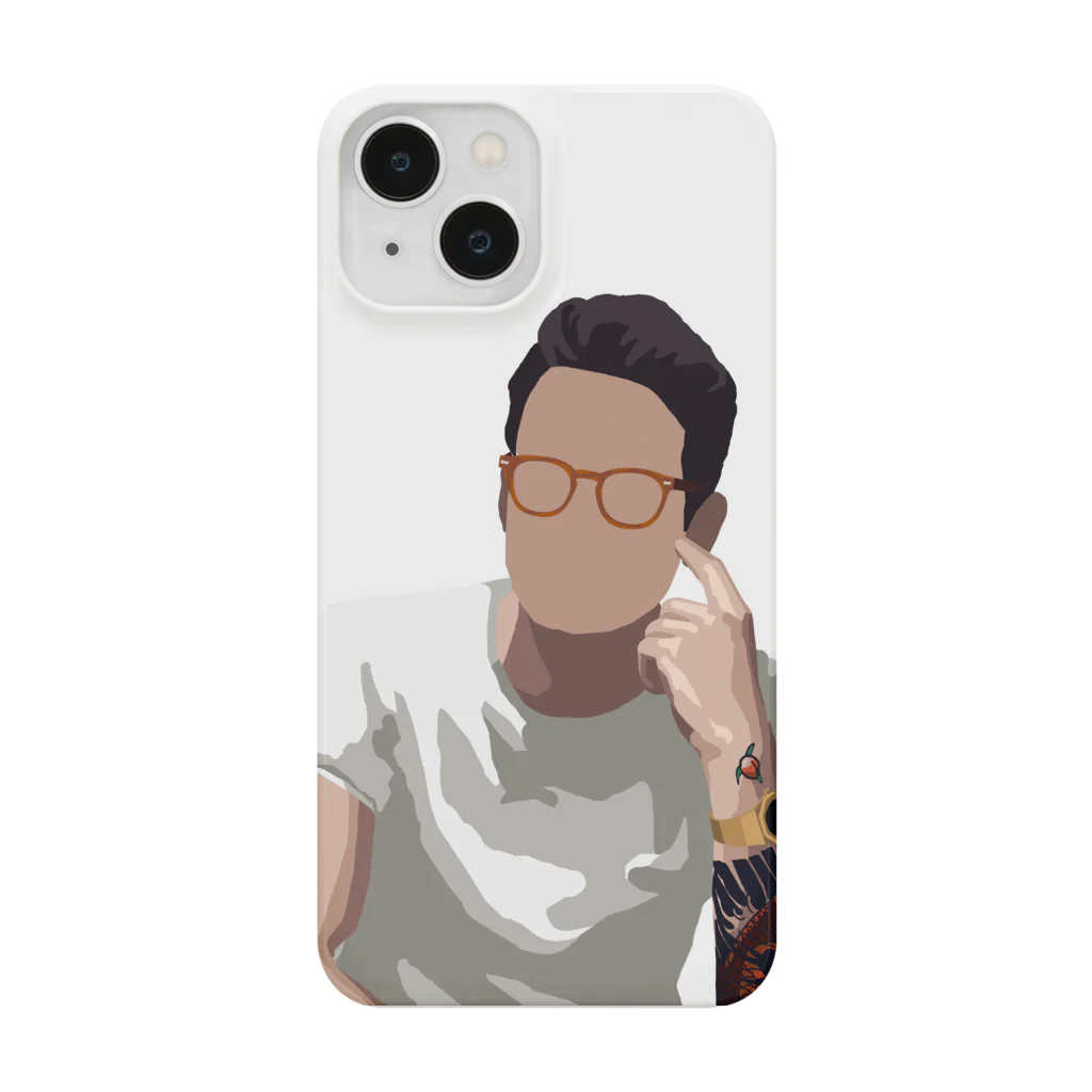 strat.Jay's shopのjohn mayer ジョンメイヤー イラスト 絵 ロックスター ギターリスト Smartphone Case