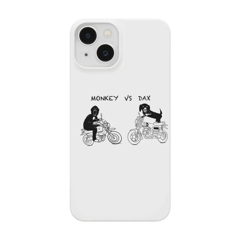 Smilyモトブログストアの犬猿の仲　MONKEY&DAX Smartphone Case