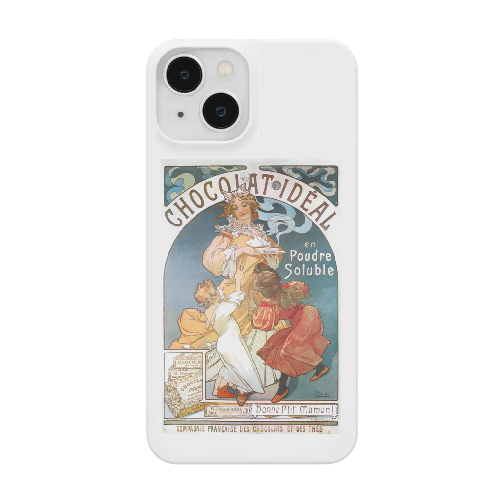 かえる商店のショコラ・イデアル by Alfons Mucha Smartphone Case