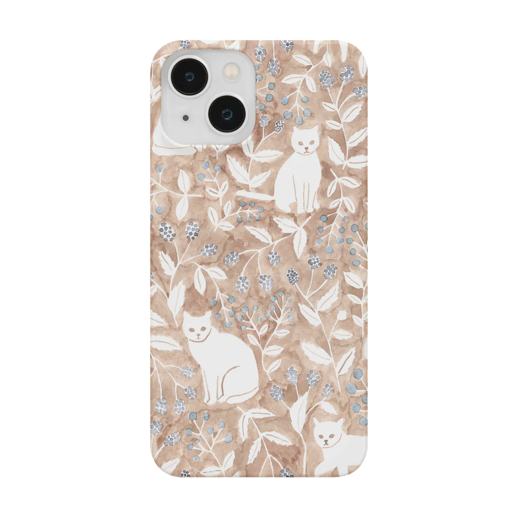 KAYO AOYAMAのcat and berry Smartphone Case