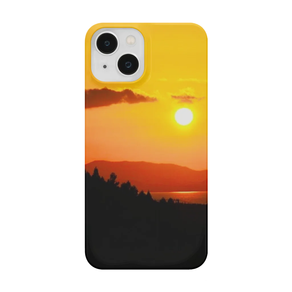 ノリちゃん公式夕陽グッズののりちゃん撮影夕陽グッズ Smartphone Case