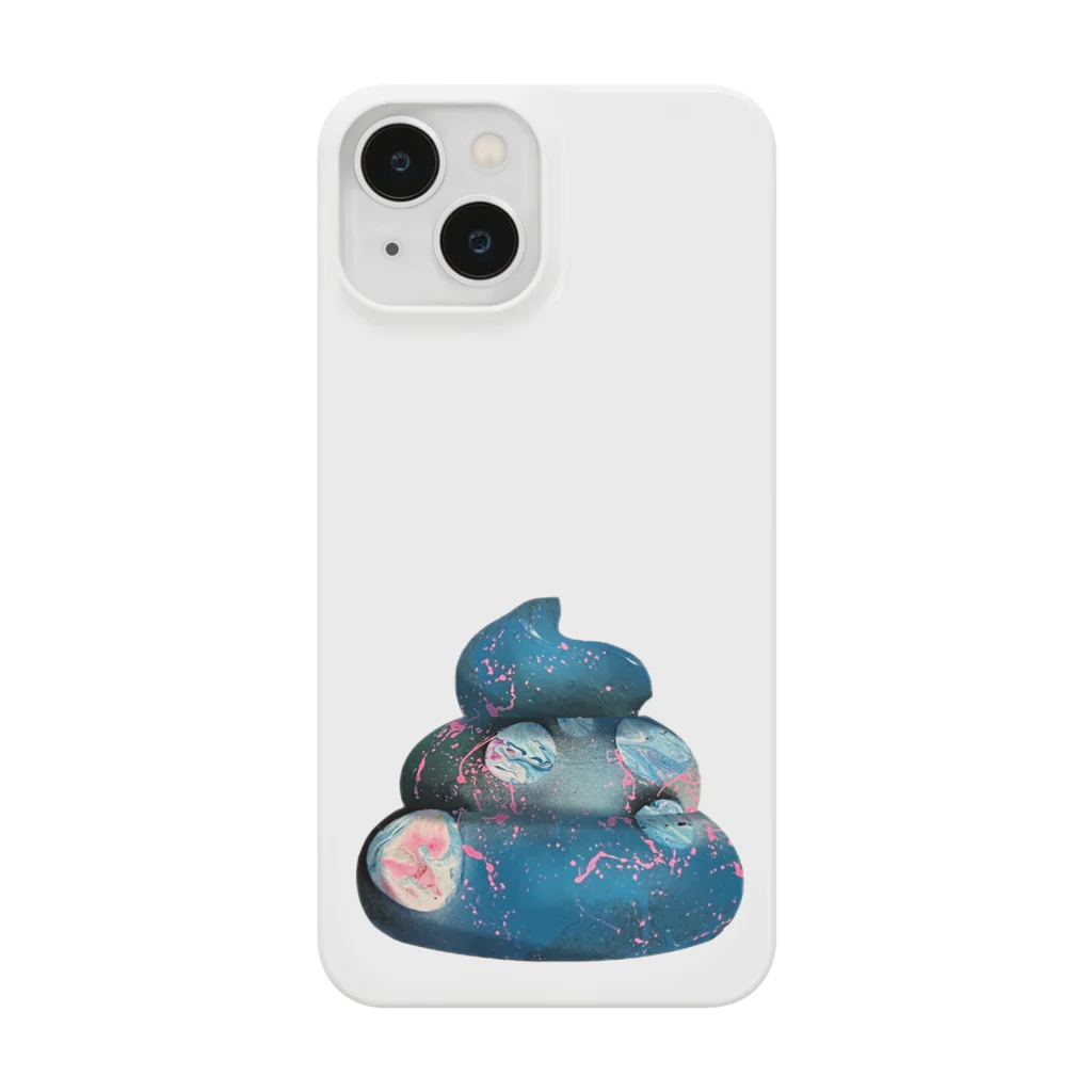 宇宙うんこ の青い癒しうんこ Smartphone Case