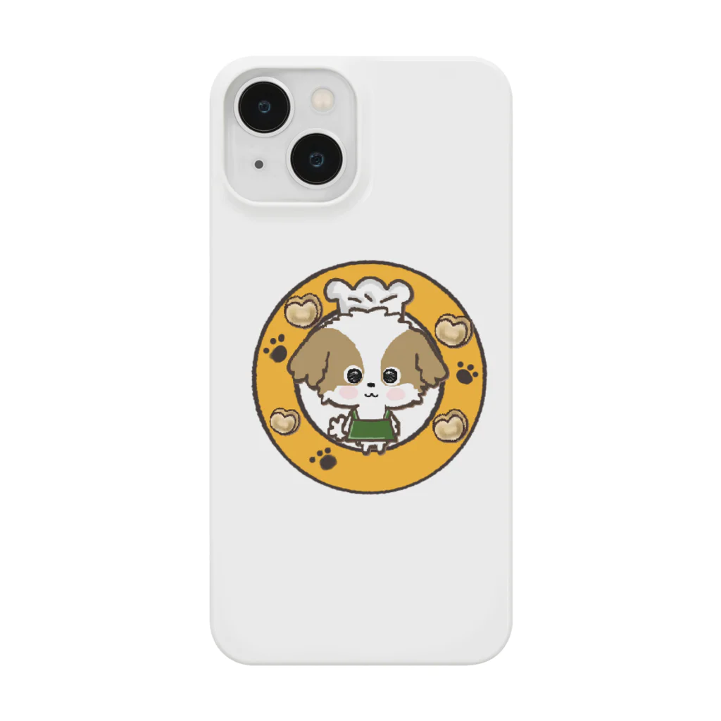 Bnasuko の愛犬家たちのわんこ♡カフェ風 Smartphone Case