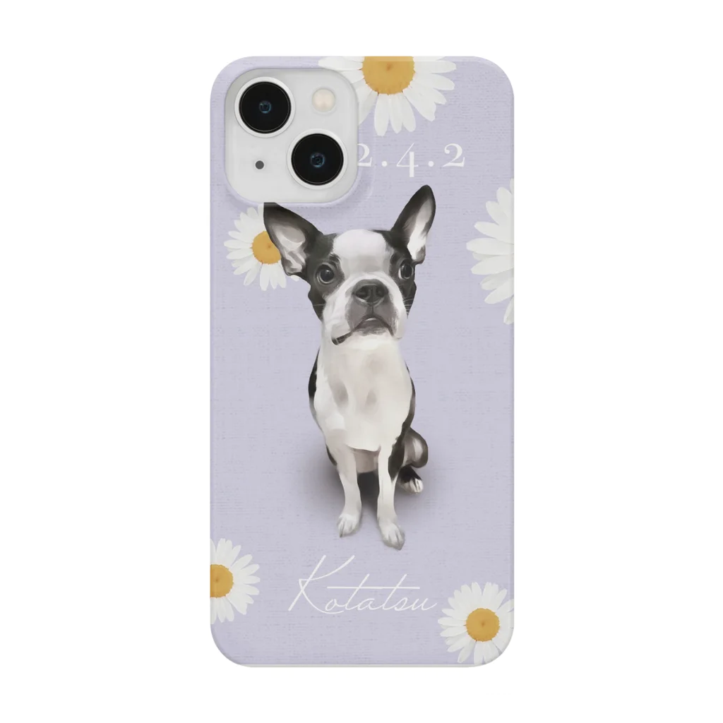 こたつ君のBoston terrier② Smartphone Case