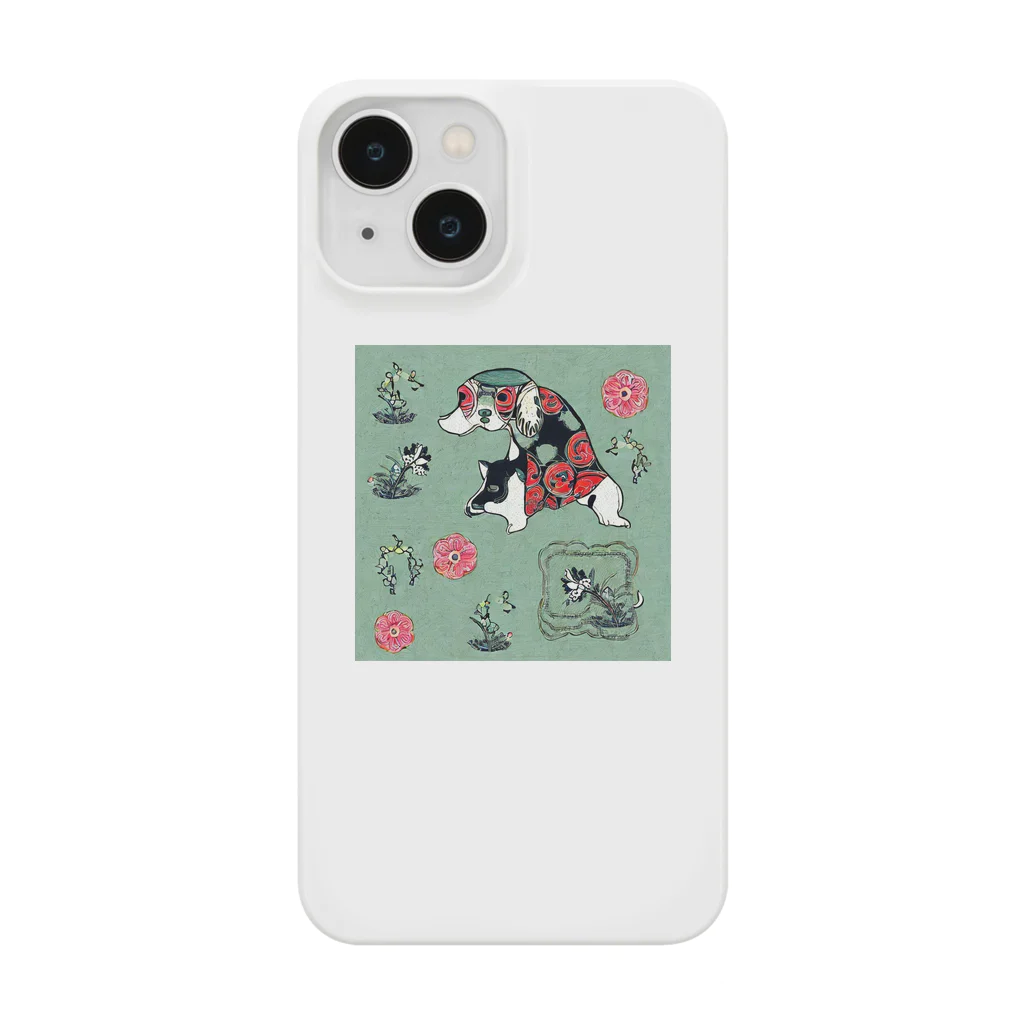 AIちゃんの和の世界の犬 Smartphone Case