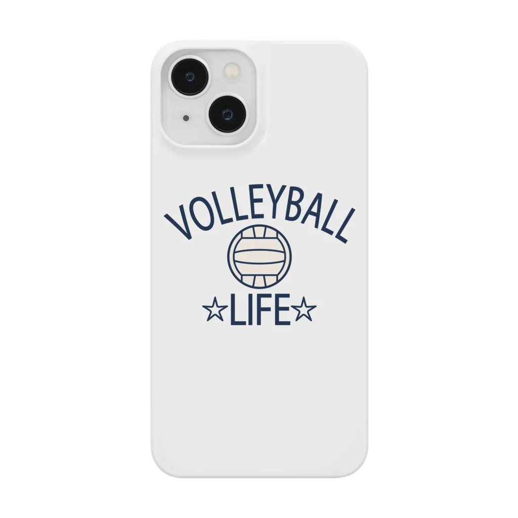 sports_tower スポーツタワーのバレーボール(volleyball)アイテム・デザイン・チームTシャツ・クラブTシャツ・排球・はいきゅう・得点・ボール・選手・ポジション・部活・スポーツ・シンプル・かっこいい・かわいい・チームワーク Smartphone Case