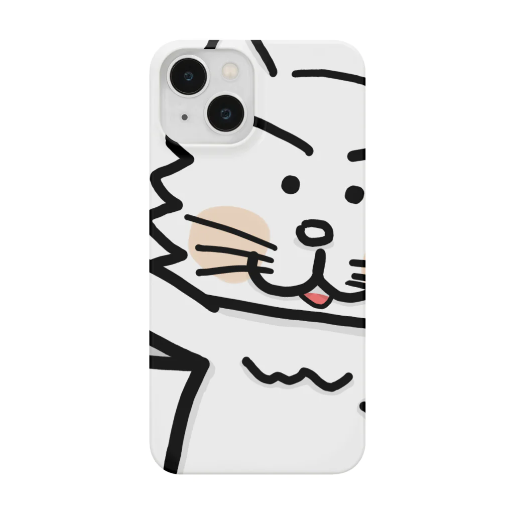 モフモフ ねこの「またね」 Smartphone Case