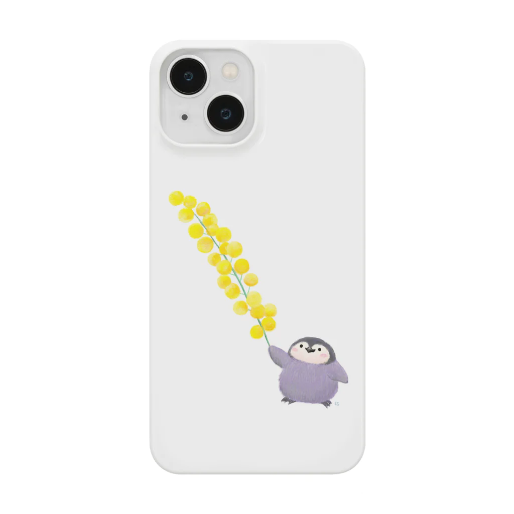 EIKA'S ANIMALS のペンギン　ミモザつかまえた！ Smartphone Case