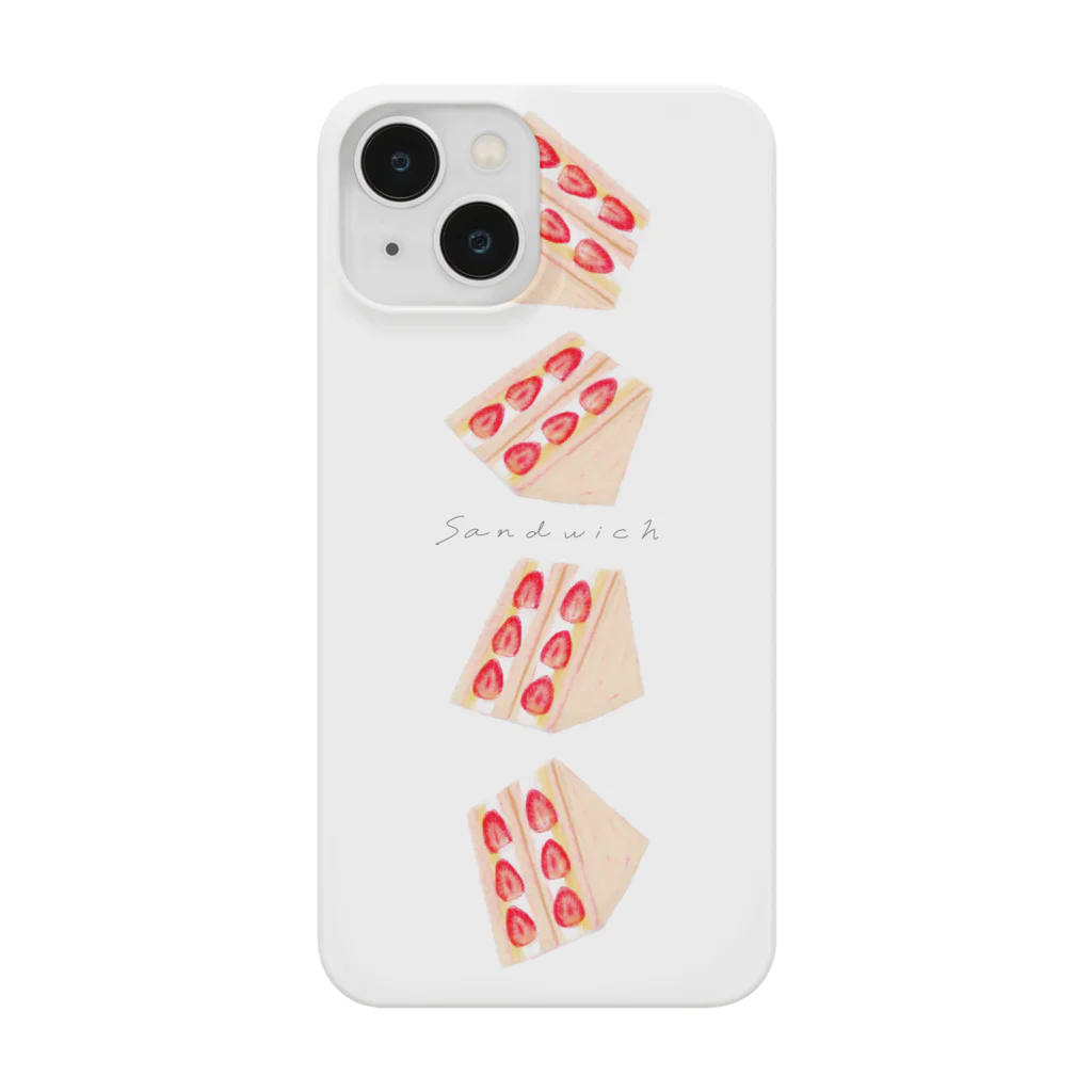 tokimekizaのいちごサンドイッチ Smartphone Case