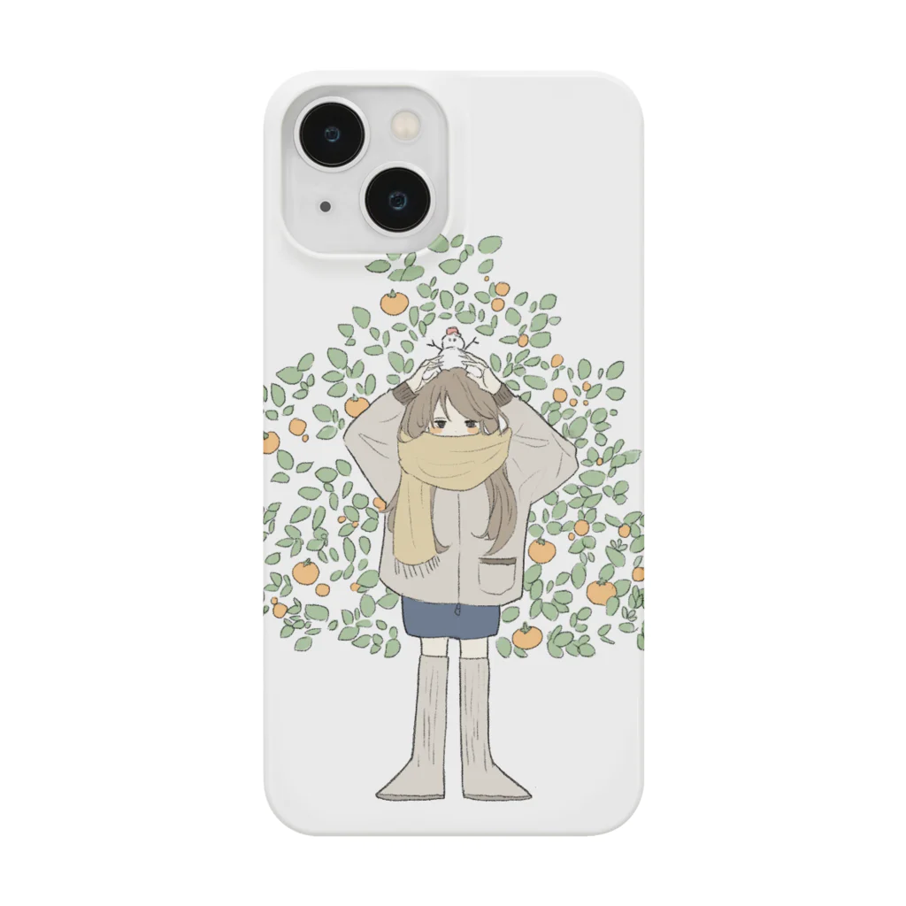 filoのみかんとゆきだるま Smartphone Case