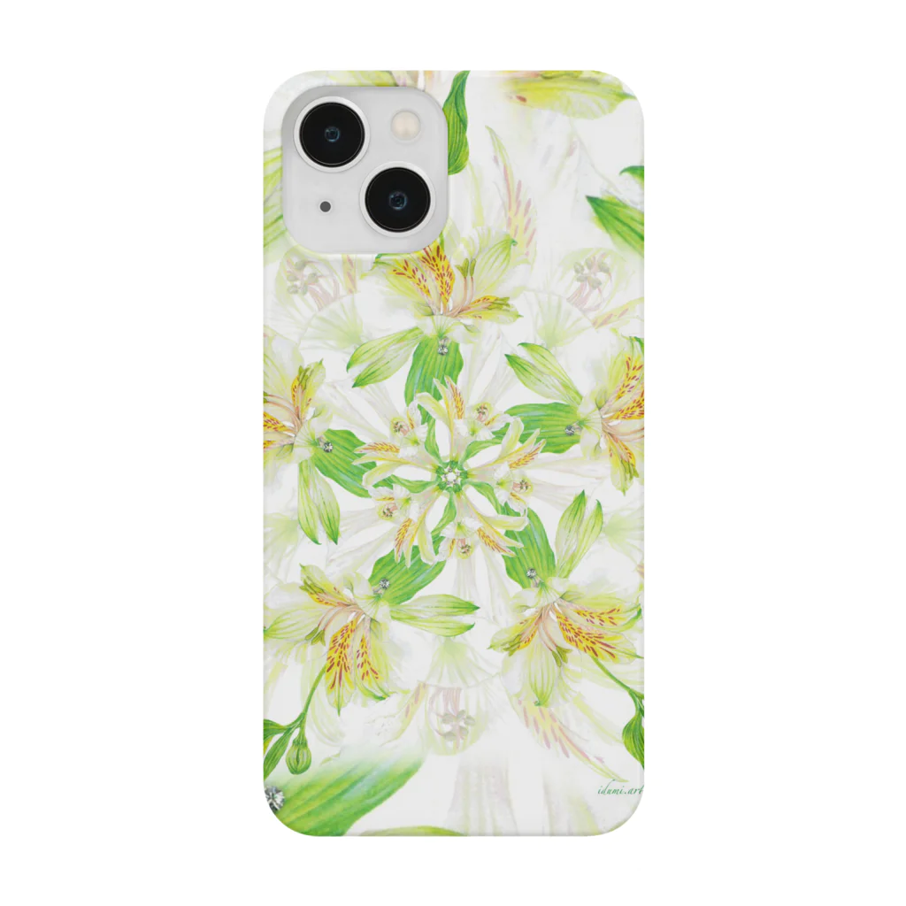 idumi-artの五角形☆花曼荼羅・安定とパワー増幅の五芒星 Smartphone Case