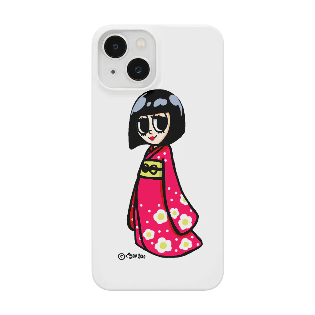 ぐるみ るみの日ノ子_花柄 Smartphone Case