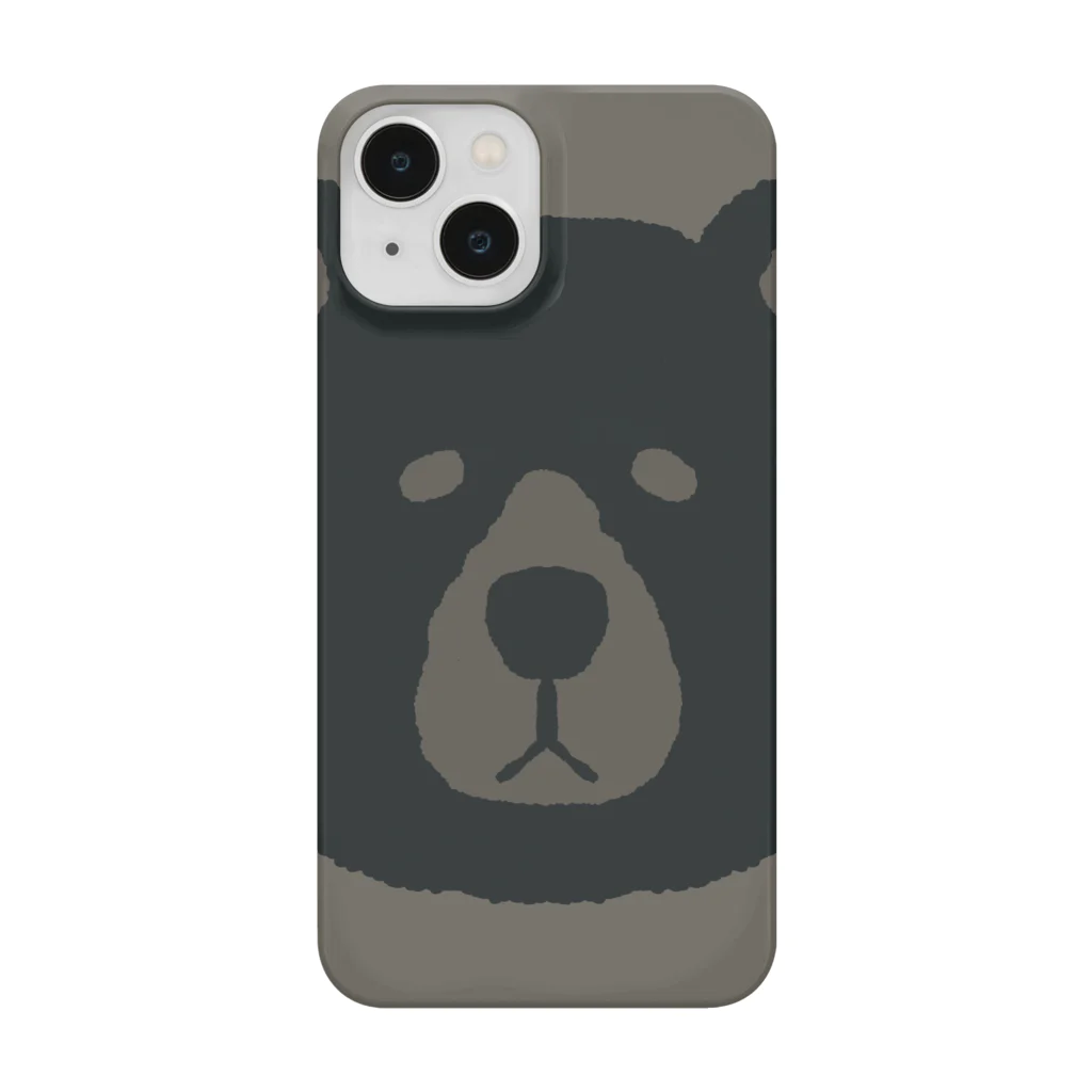 KUMANUMAのBLACK BEAR Smartphone Case