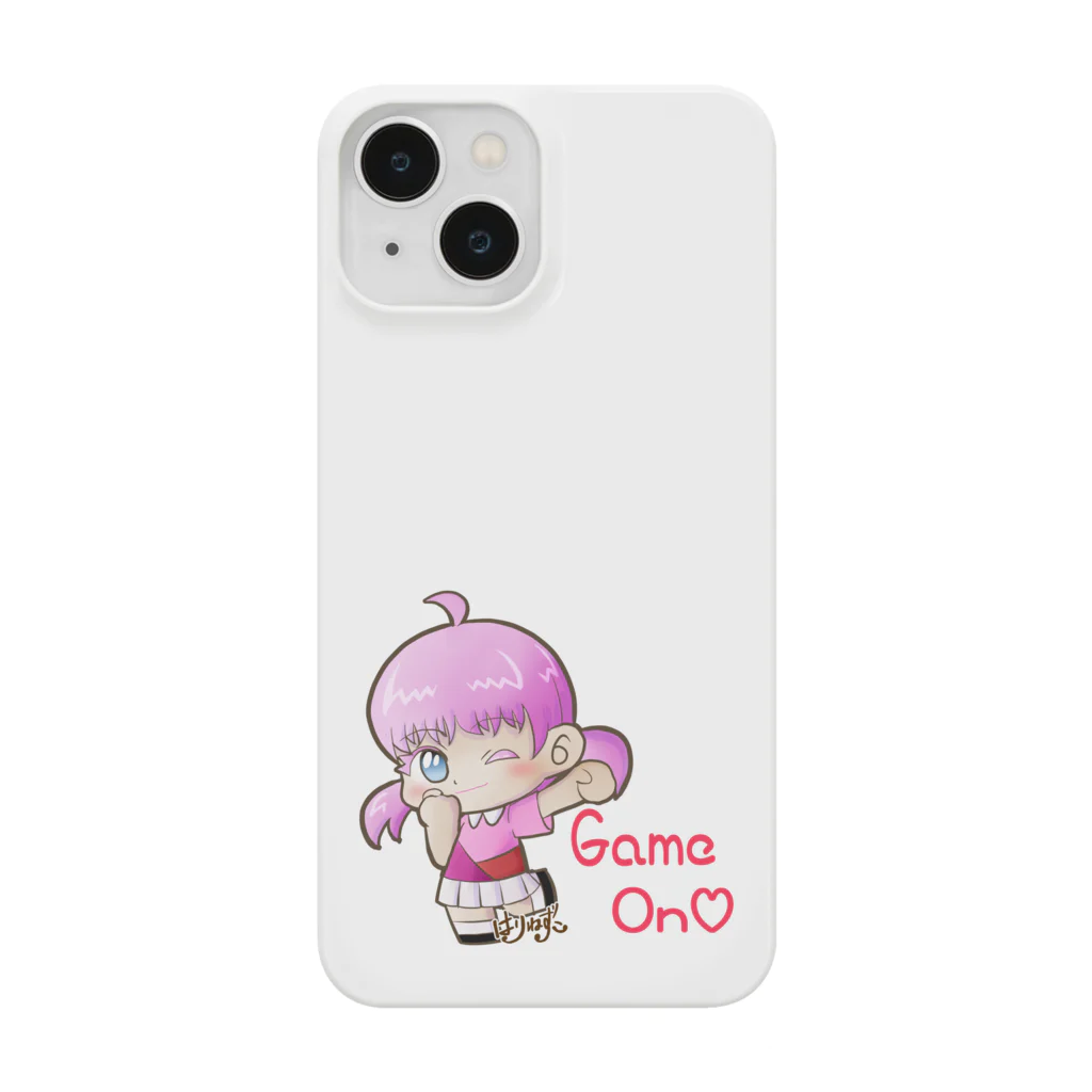 はりねずこのイラストのゲームオン！モモちゃん Smartphone Case