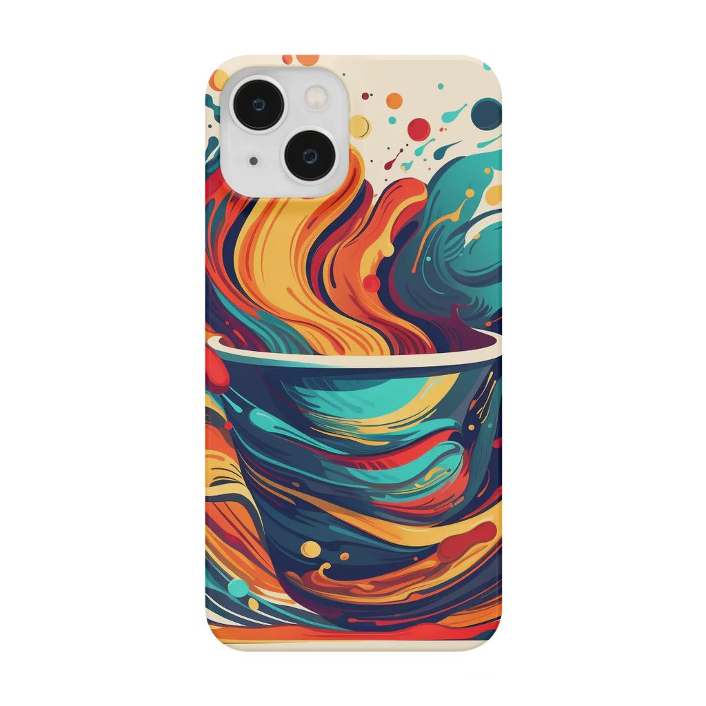 CoffeePixelのPixelBrew Cup D Smartphone Case