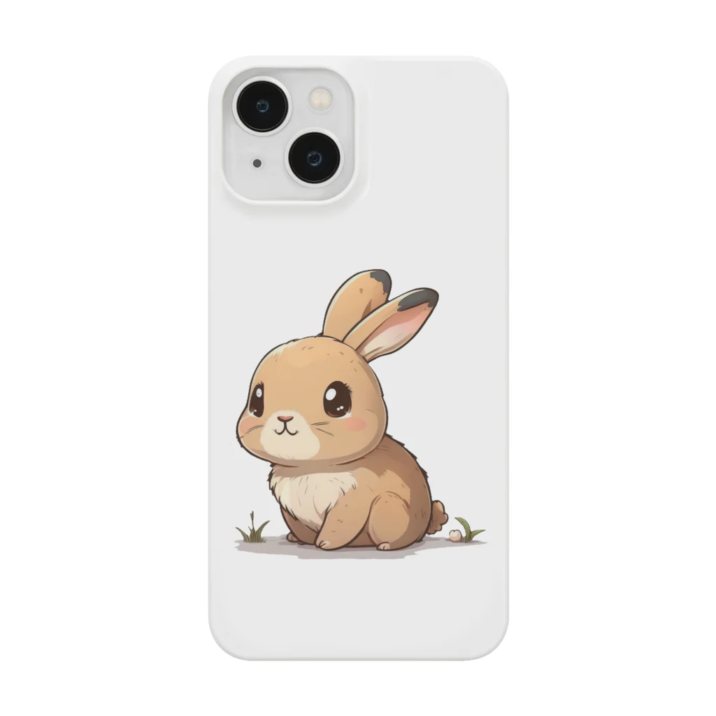 チビアニメのチビウサギ Smartphone Case