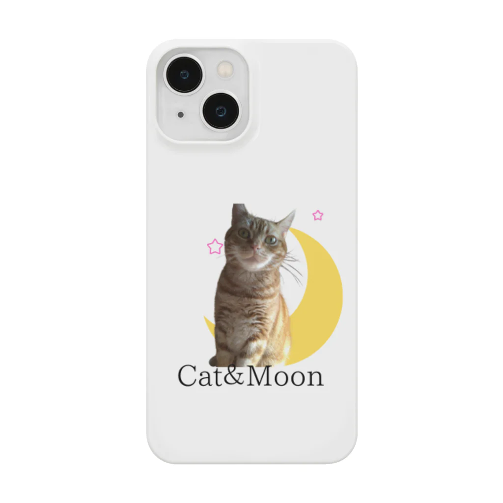 Heartfulのキャットオンザムーン Smartphone Case