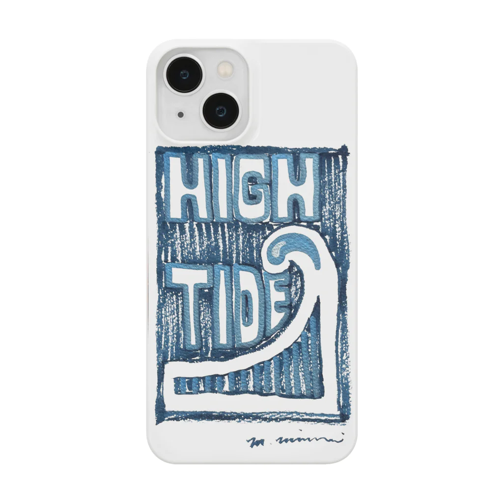 masahiro_minami_artのHIGH TIDE（ブルー） Smartphone Case