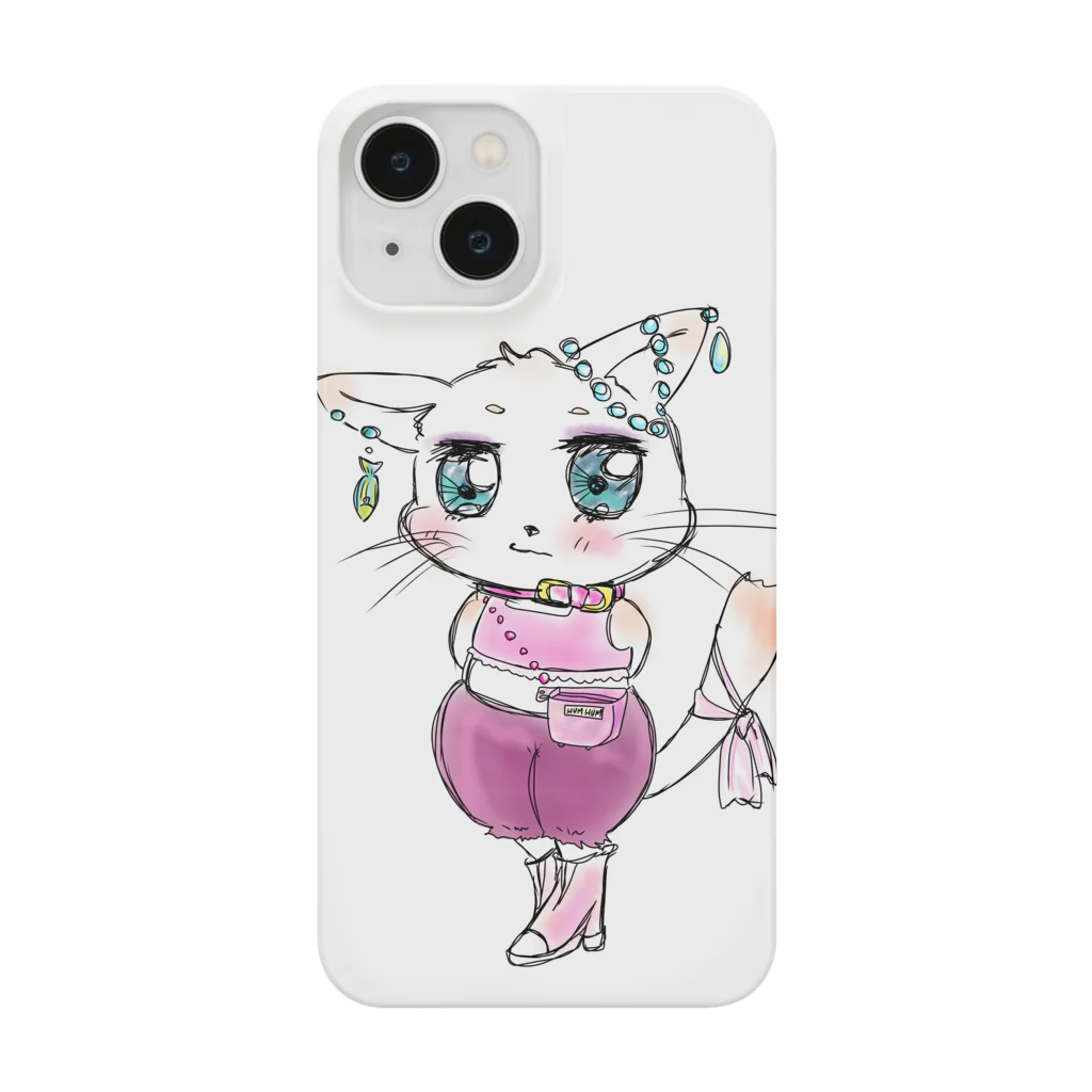 Sanaeのやたら洒落込む猫 Smartphone Case