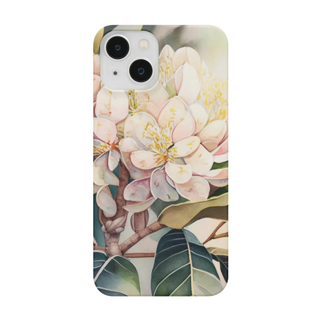 botanicalartAIの沈丁花 Smartphone Case