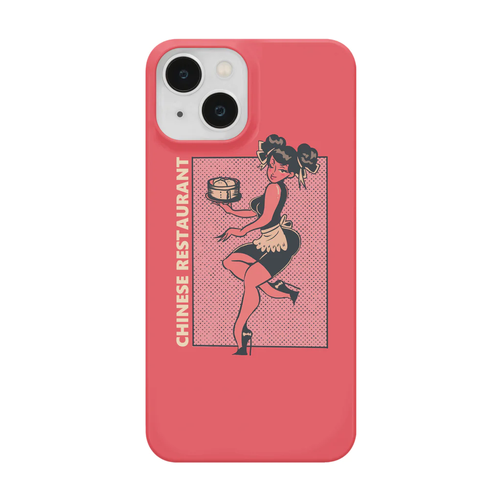 中華呪術堂（チャイナマジックホール）のCHINESE RESTAURANT WAITRESS GIRL Smartphone Case