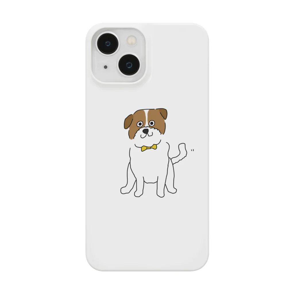 お髭ちゃんのおみせ。のふわふわジャックラッセルテリアくん。 Smartphone Case