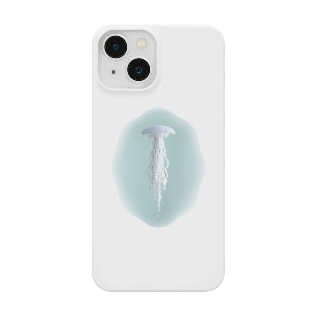 Yuragiのふわふわ クラゲ - Fluffy Jellyfish - iPhone Smartphone Case