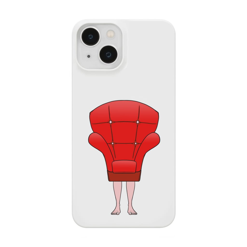 dougaseiseitokoroの足の生えた椅子 Smartphone Case