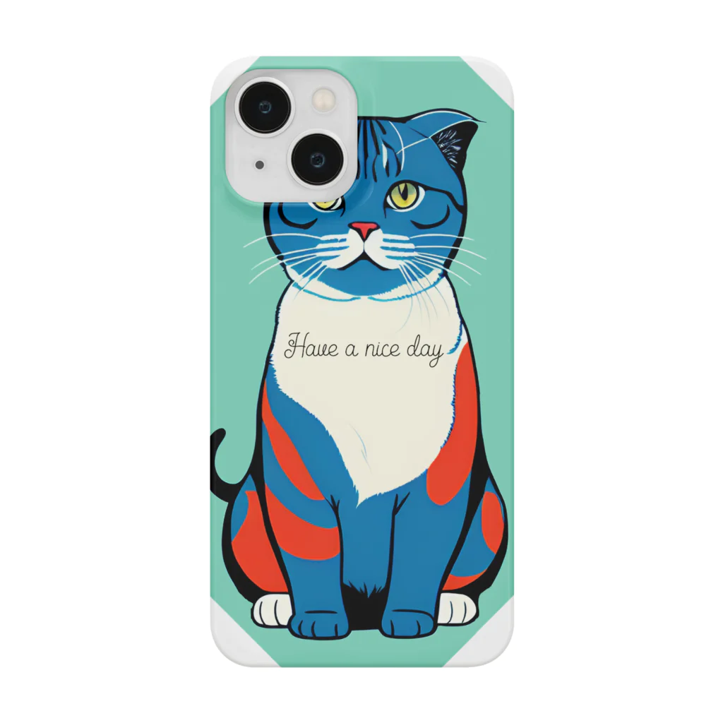 猫子猫のhave a nice neko Smartphone Case