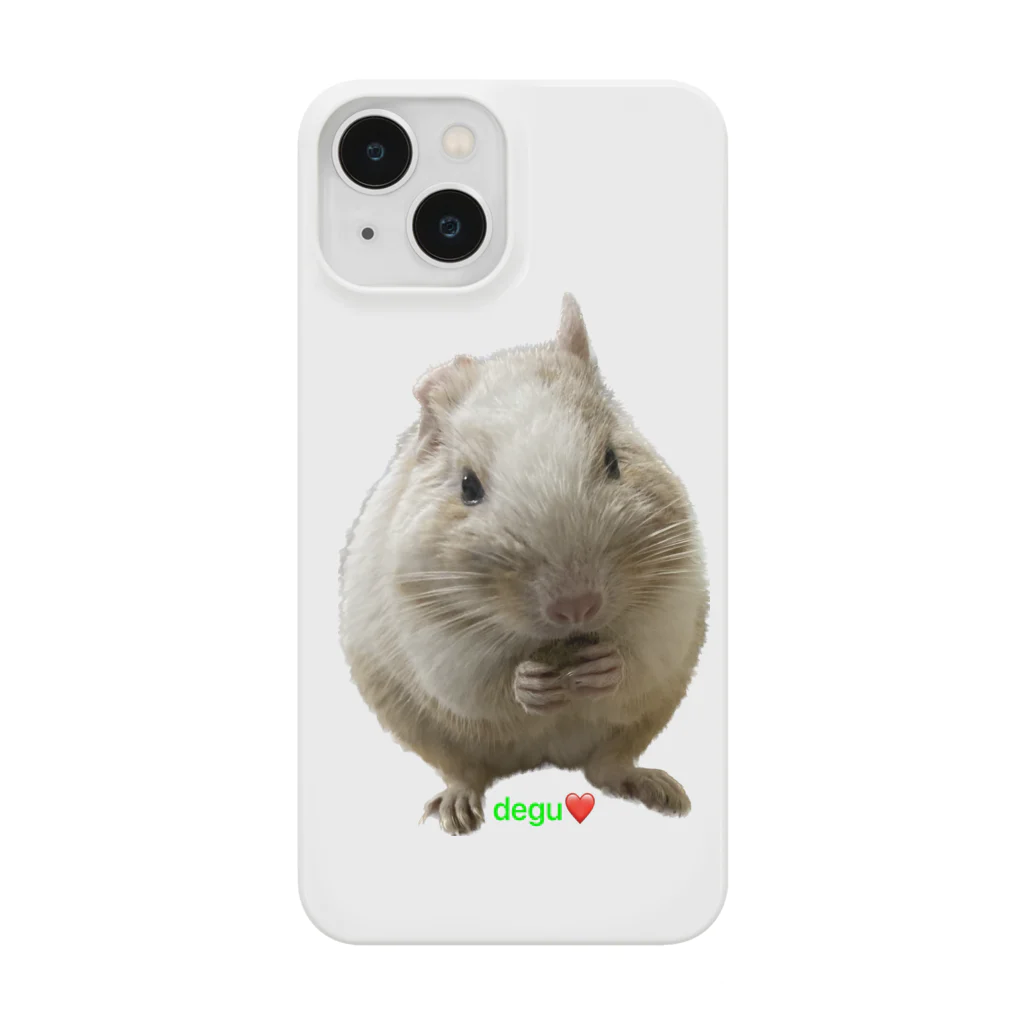 デグーのプラハのデグー　degu❤️ Smartphone Case