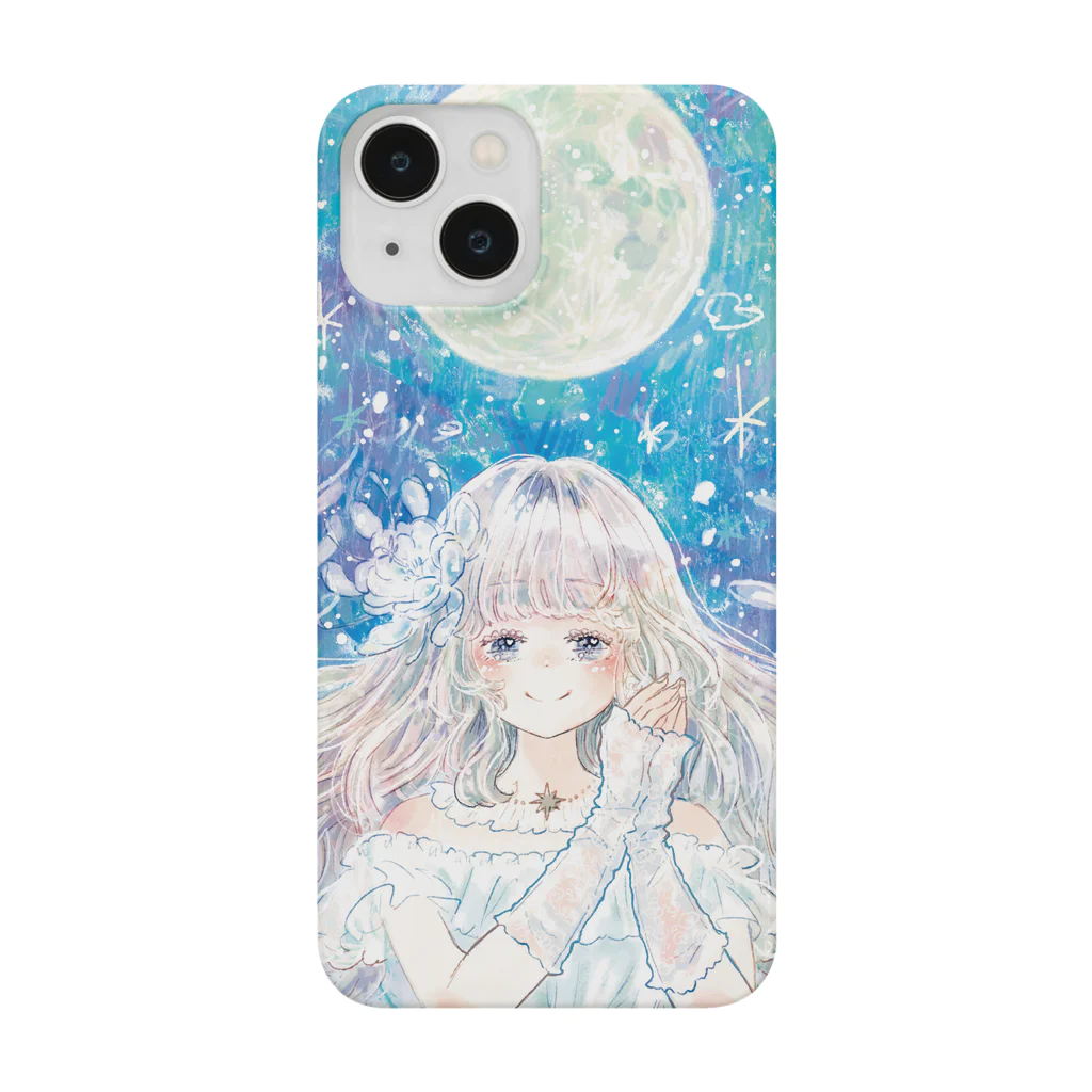 ＊momochy shop＊の月下美人 Smartphone Case