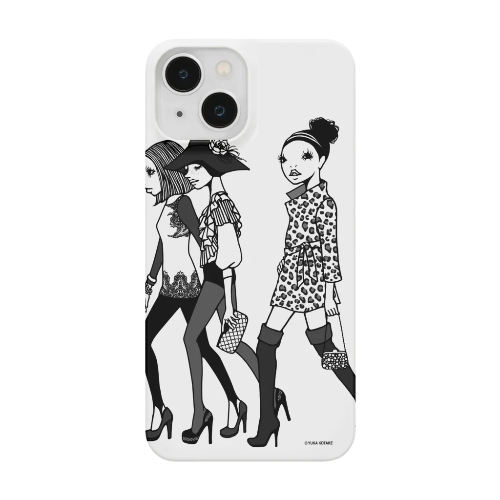 イラストレーターこたけゆか 公式オリジナルグッズのHEY LADIES!  Smartphone Case