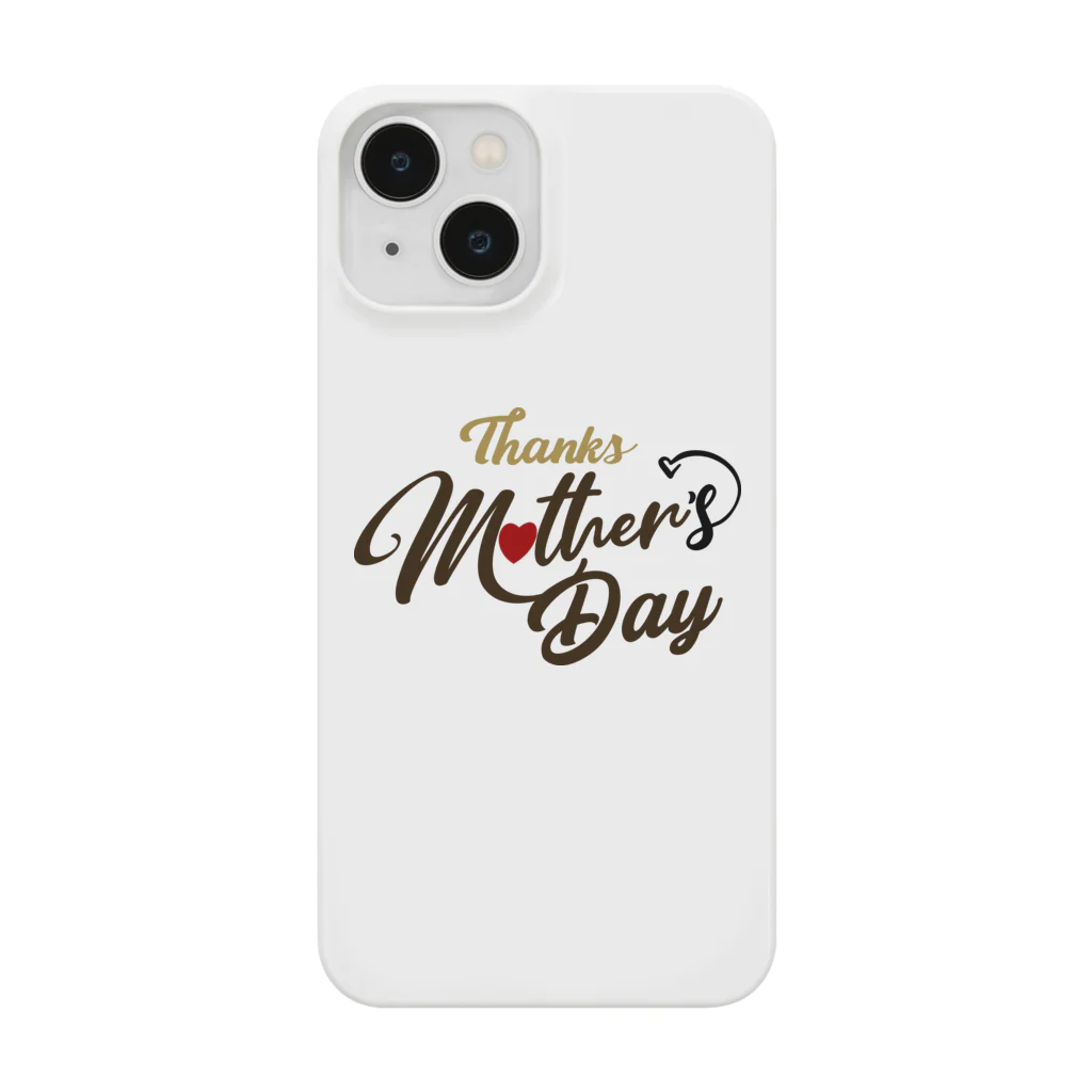 t-shirts-cafeのThanks Mother’s Day Smartphone Case