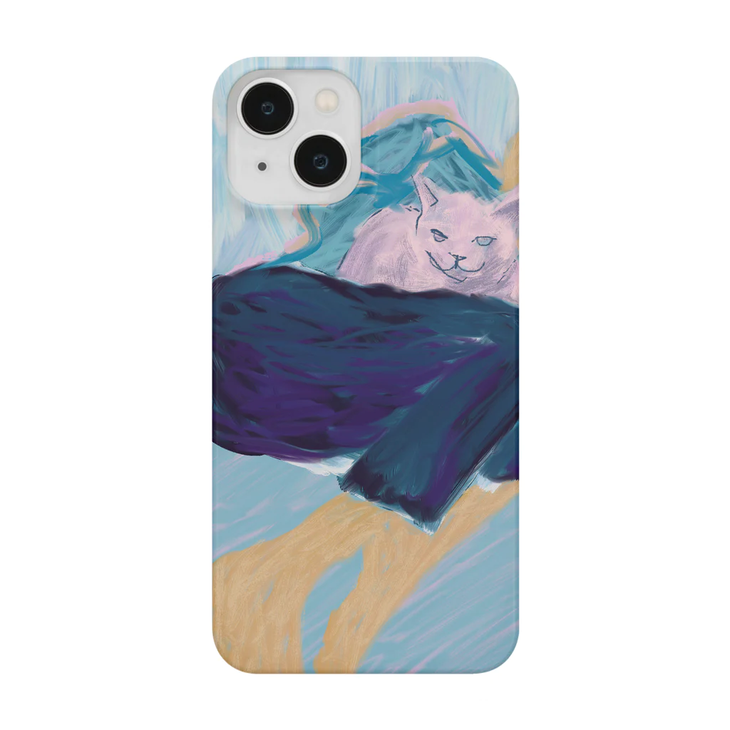 SUMMER_deepseaのTwo Summers taking a nap. 〜昼寝する二人のサマー〜 Smartphone Case