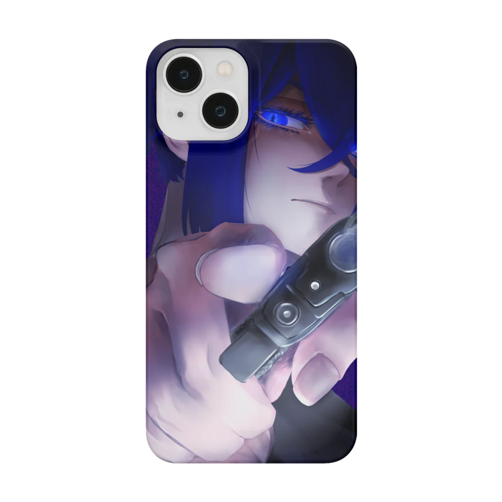 思想膿漏の蒼 Smartphone Case