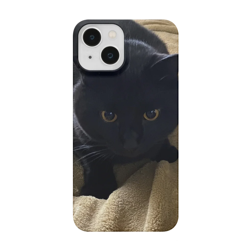 yottin59617の迷い黒猫キキ Smartphone Case
