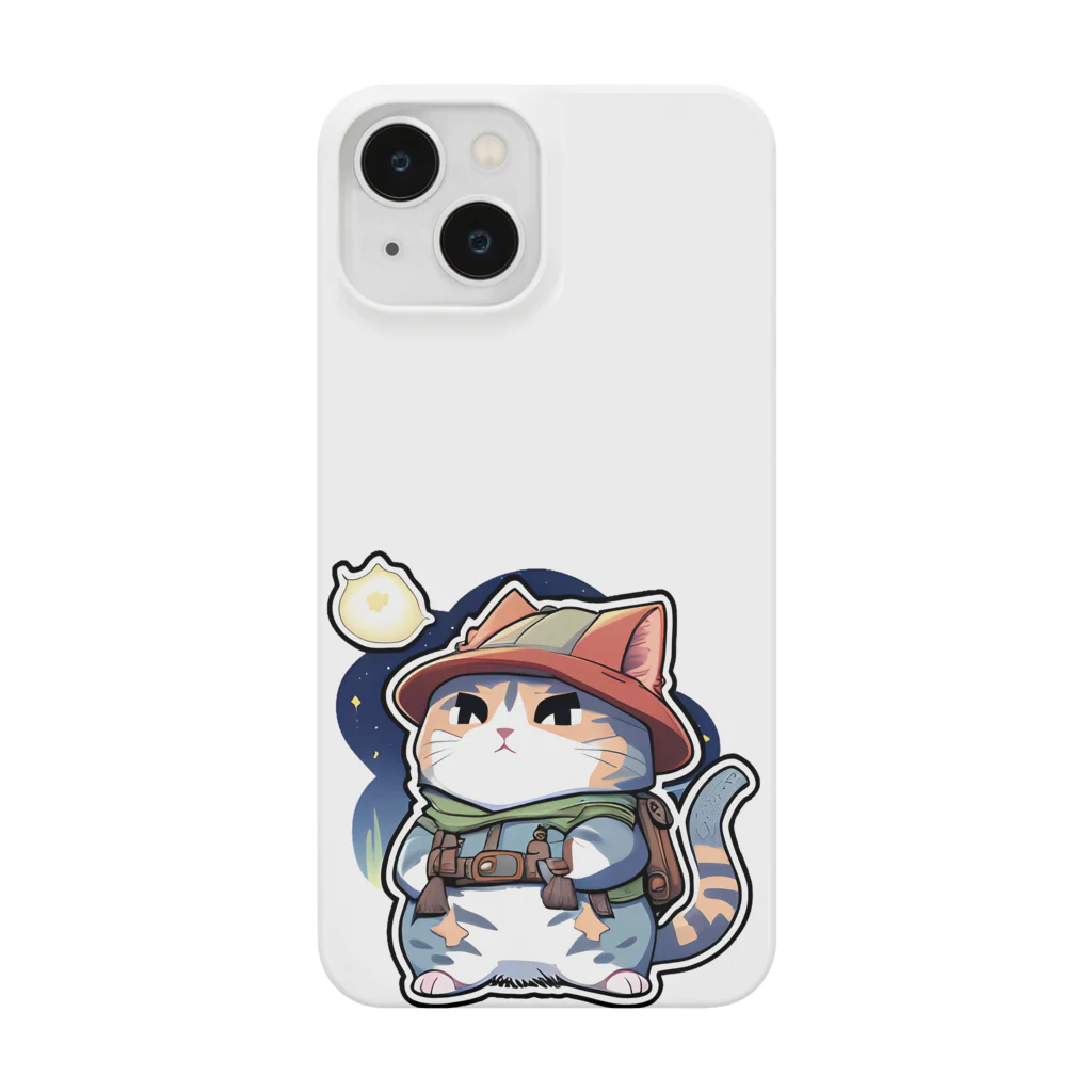 Cute ケース屋のぼんやりするにゃんこ Smartphone Case