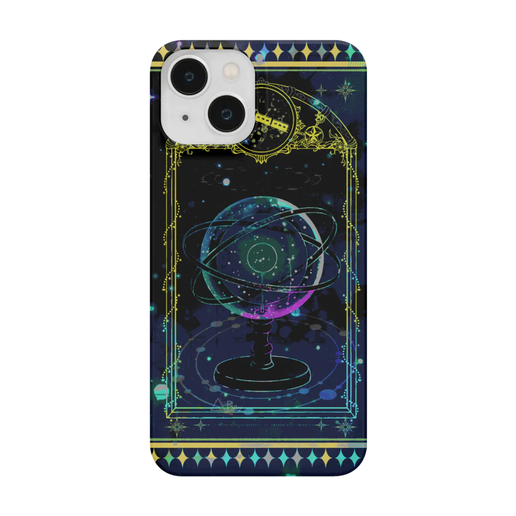 Δray☆storeのブルカニロ博士の研究〜天球儀(黒) Smartphone Case