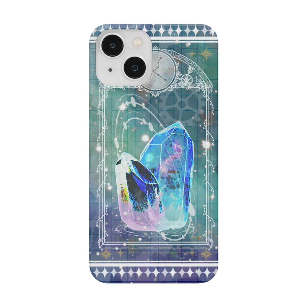 Δray☆storeのブルカニロ博士の研究〜結晶(白) Smartphone Case