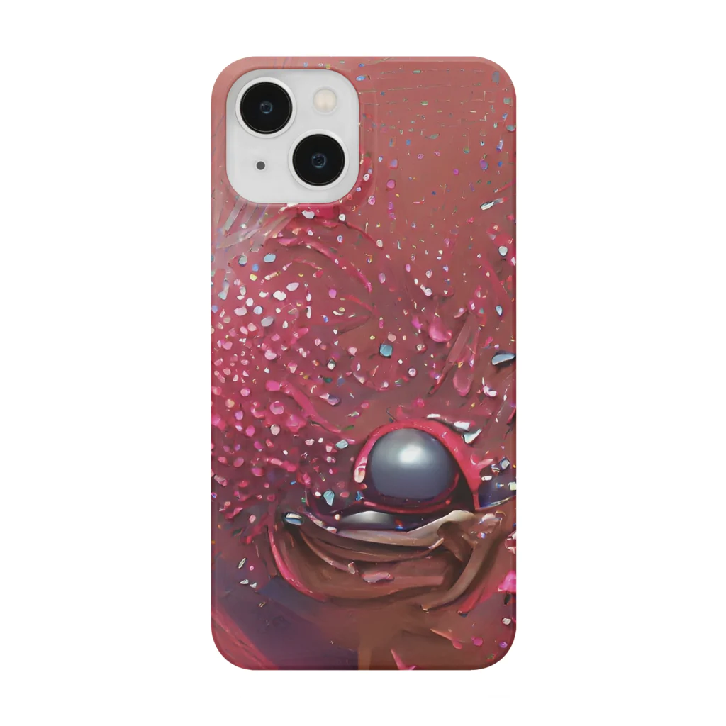 宙の赤い球 Smartphone Case