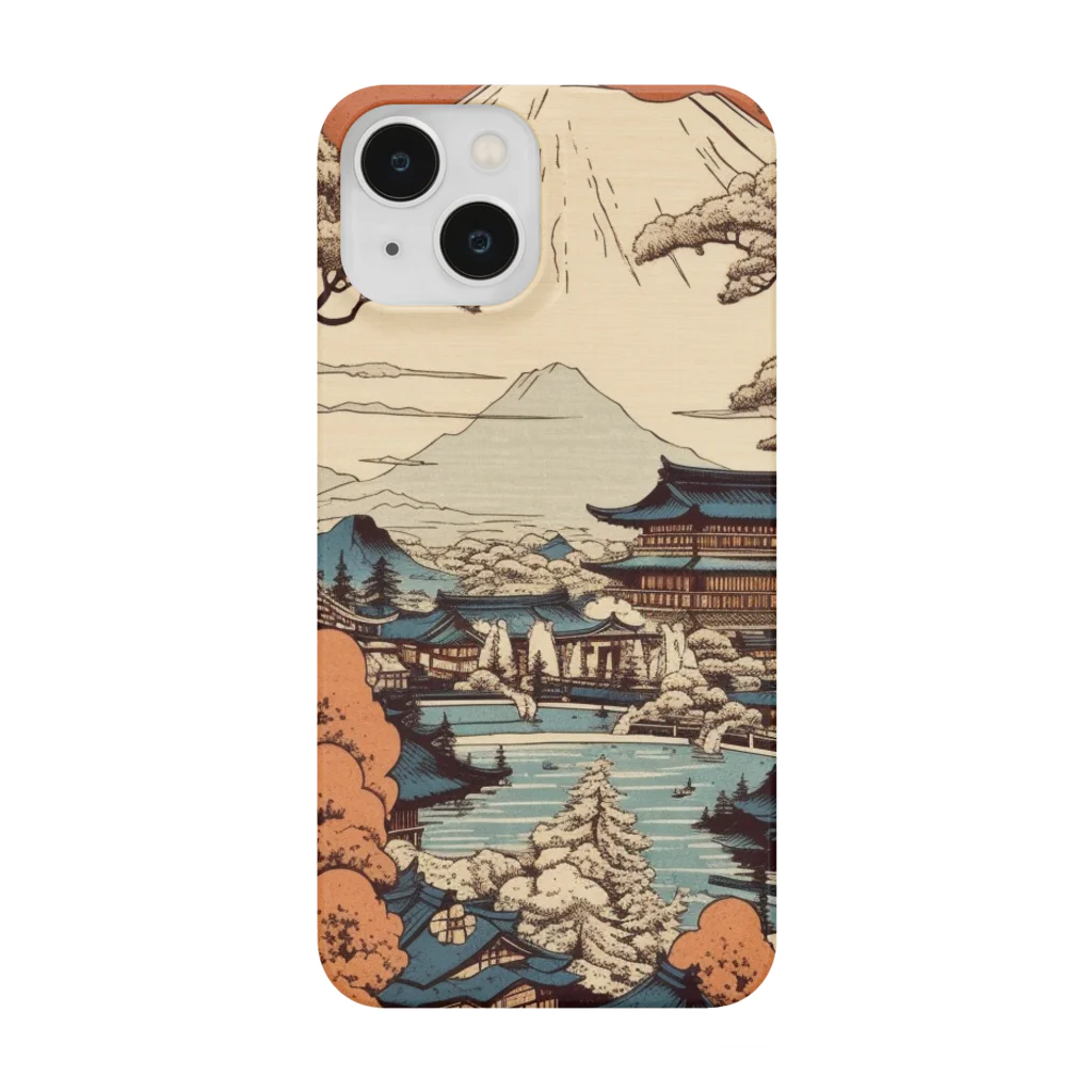 CHILL NINJA TOKYOの"UKIYOE" LANDSCAPE #01 スマホケース