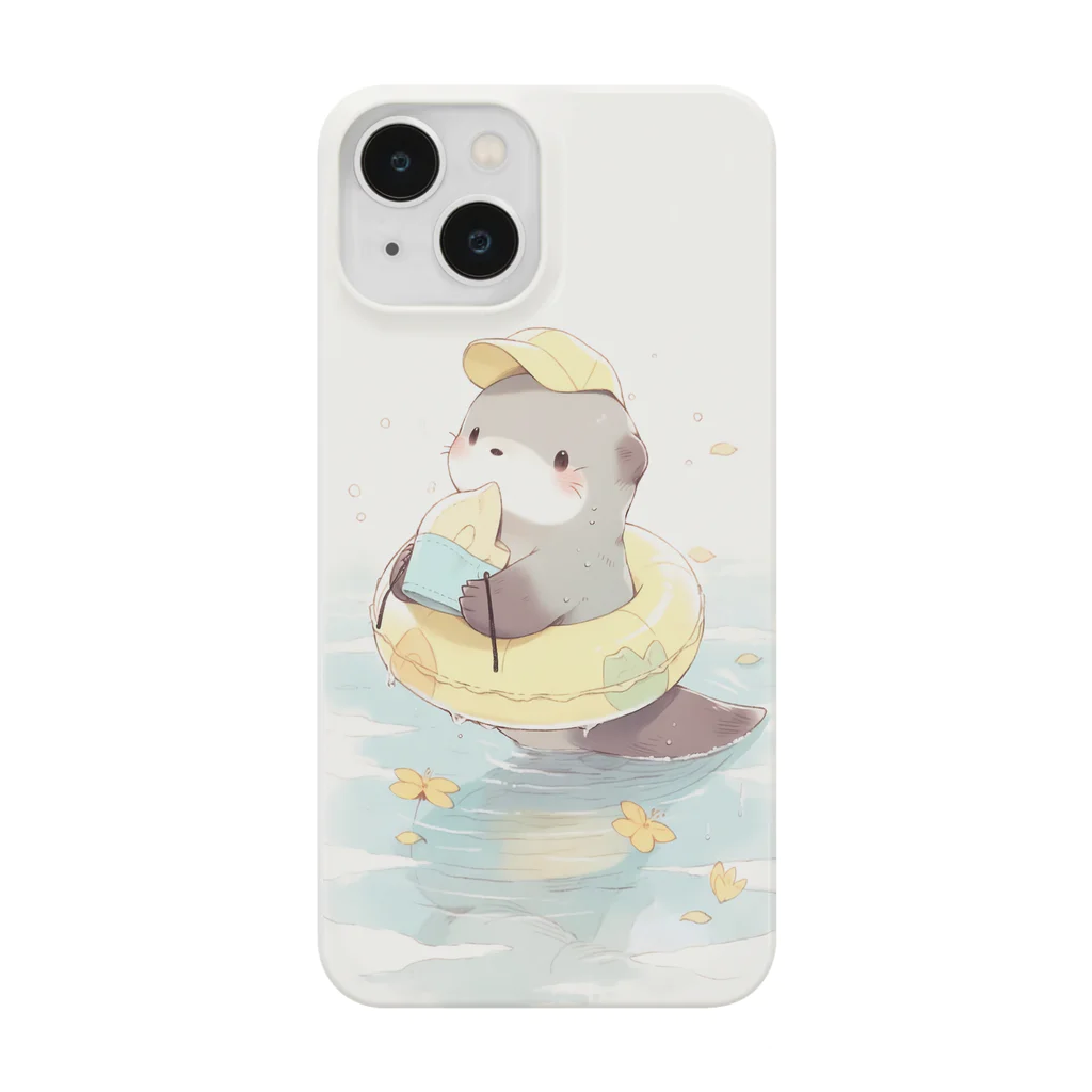 Cute ケース屋の可愛いカワウソ Smartphone Case