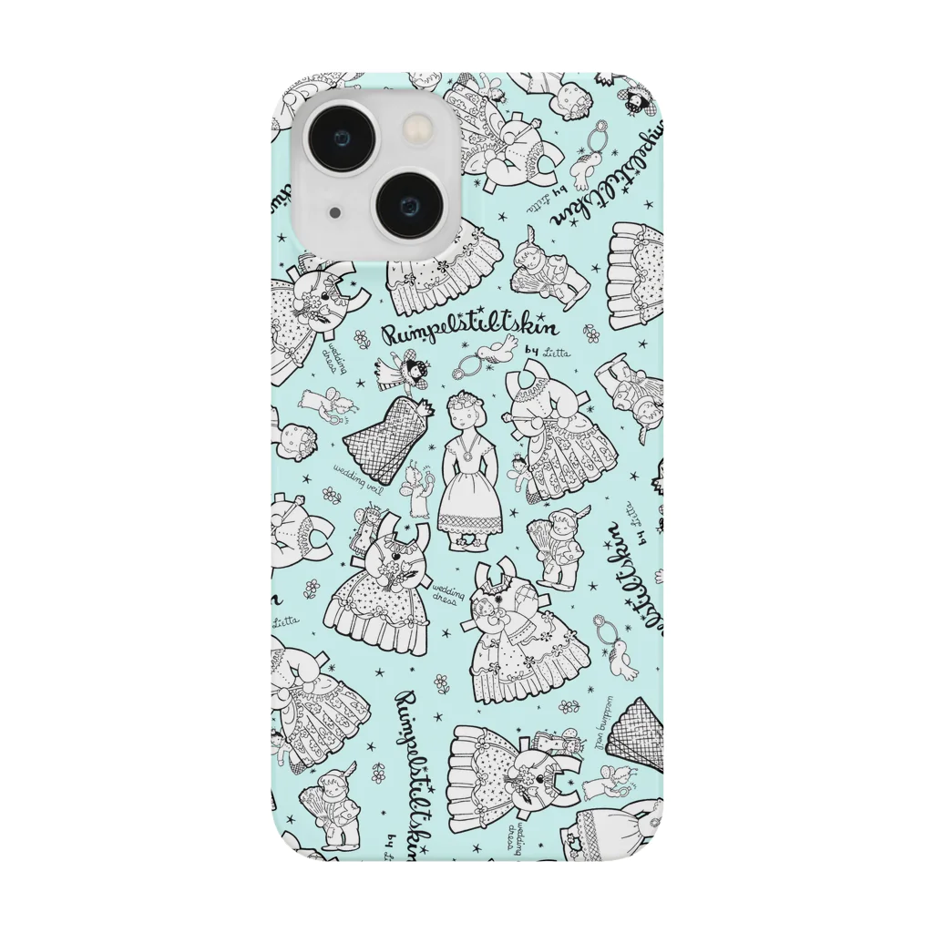 きみどろさんちのヴィンテージイラストのスマホケース Smartphone Case