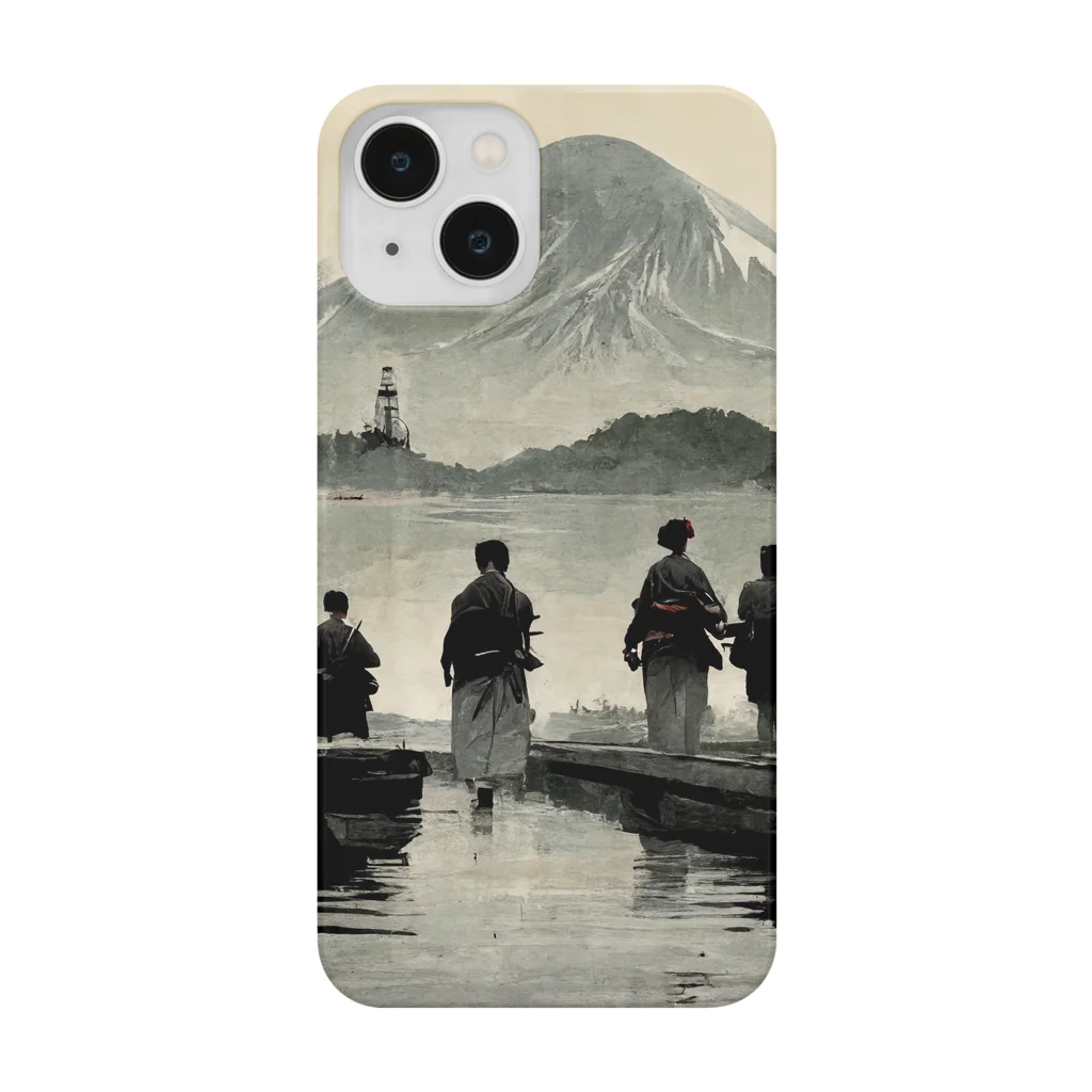 Spl_MuteのFishing For Fuji Smartphone Case